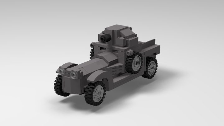 lego rolls royce armored car