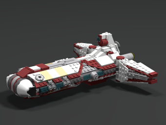 republic medical frigate lego