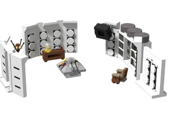 lego tardis console
