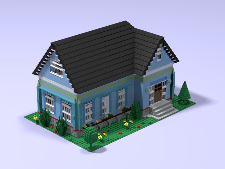 Nice house from BrickLink Studio [BrickLink]