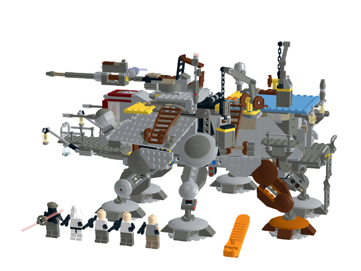 75157 Captain Rex's At-te LEGO original from BrickLink Studio [BrickLink]