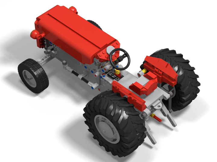 Lego technic best sale massey ferguson