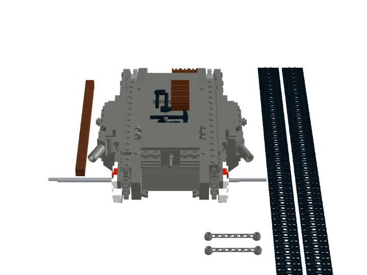lego tank mark v