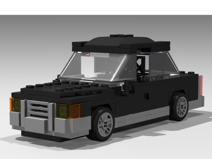 lego undercover police car