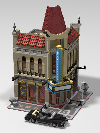 Adesivos Personalizados Para Lego 10232 Palace Cinema