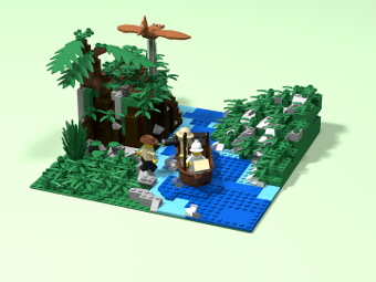 lego jungle moc