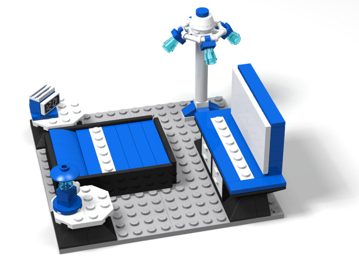 Lego Bedroom Set 01 From Bricklink Studio