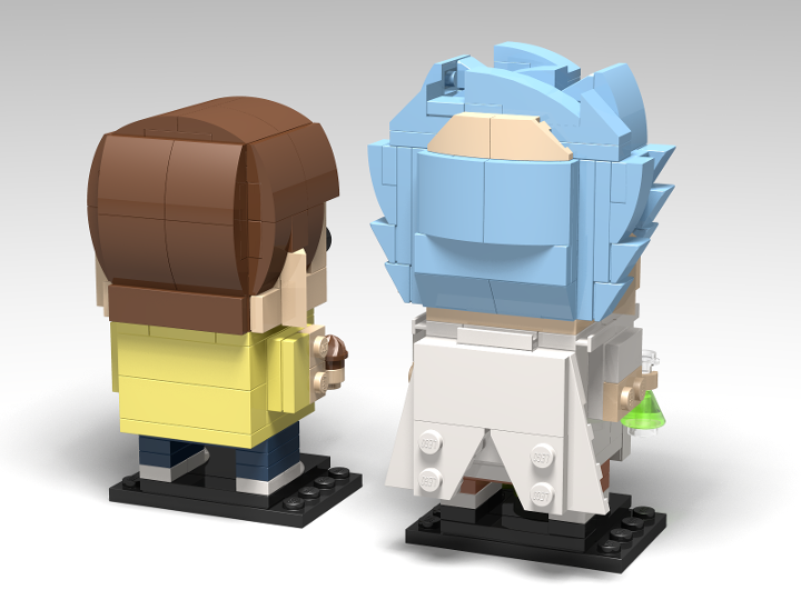 brickheadz rick and morty