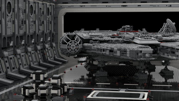 bricklink millennium falcon