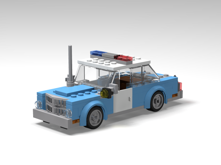 Gotham police car from BrickLink Studio [BrickLink]