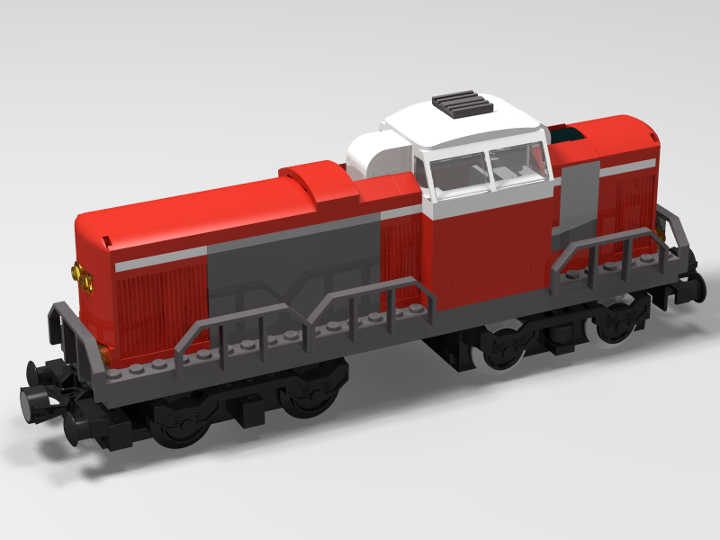 VR (Finnish National Railways) Diesel Engine Dv12 from BrickLink Studio ...