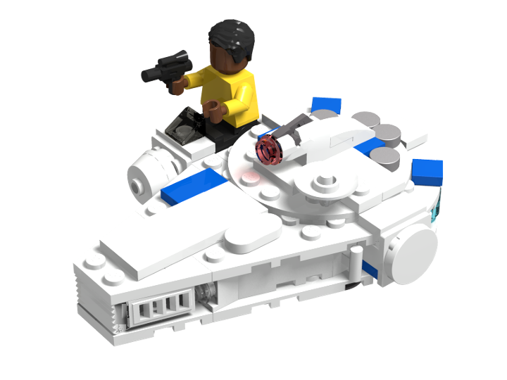 millennium falcon microfighter