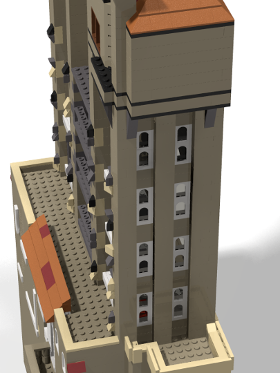 tower of terror lego set