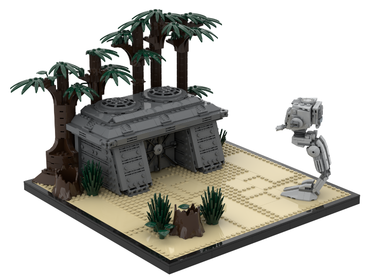 lego endor bunker