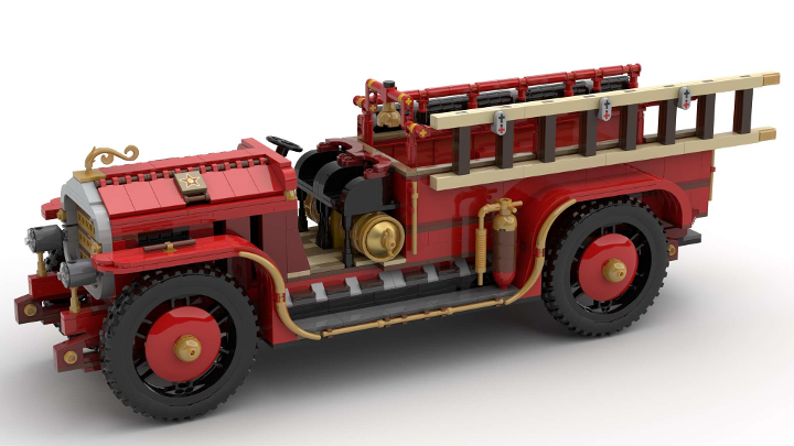 lego antique fire engine