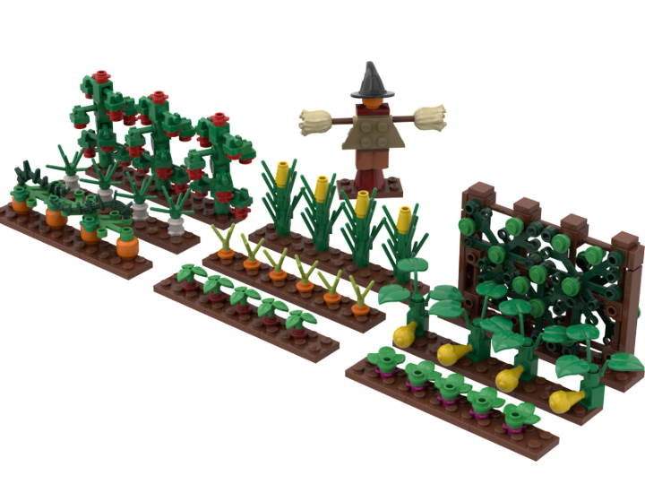 lego vegetable garden