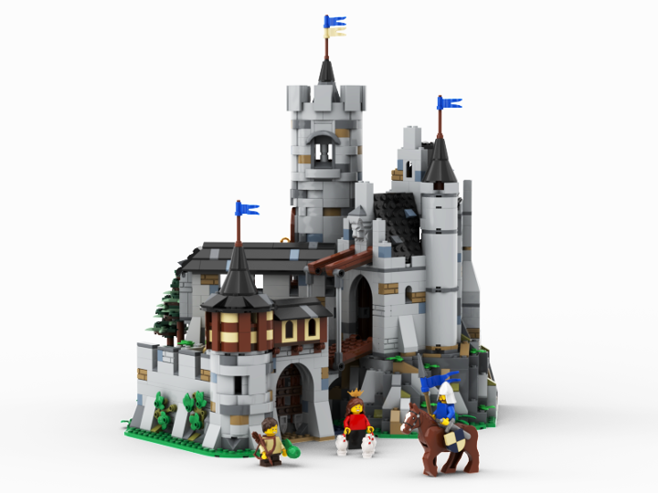 89519-ritterburg-Castillo Lego ® 1x rejilla//falltor-negro