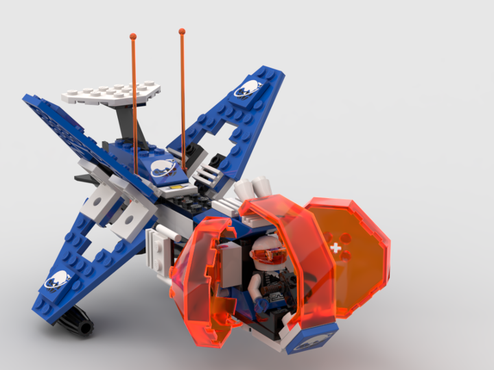 6887 Ice Allied Avenger from BrickLink Studio [BrickLink]