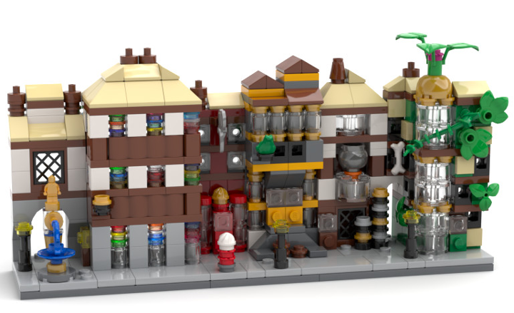 bricklink diagon alley