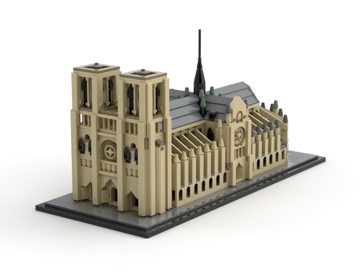 lego architecture notre dame