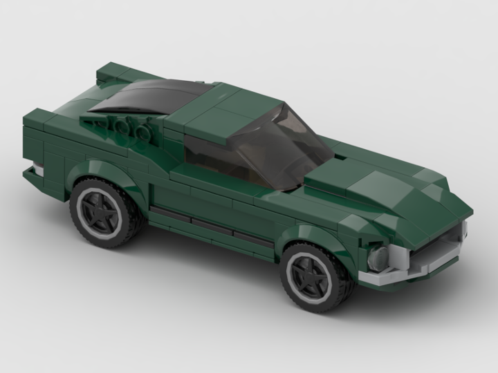 lego bullitt mustang