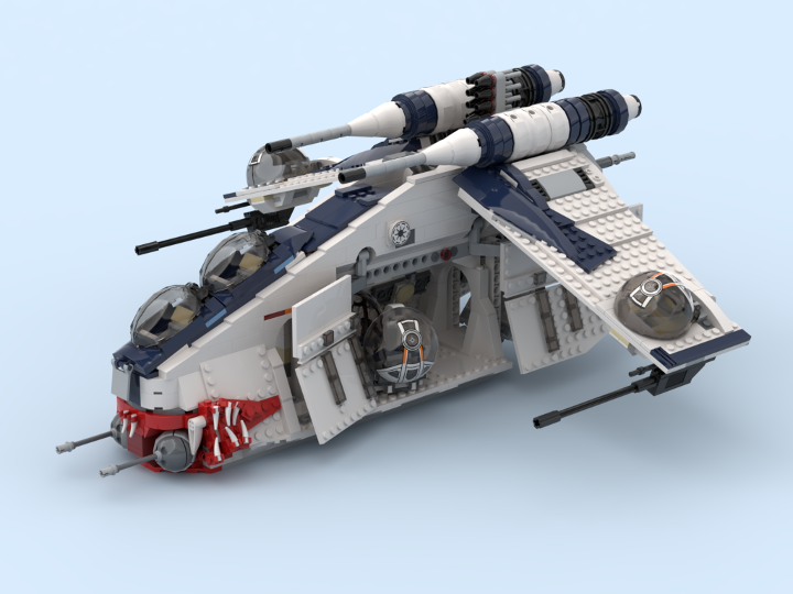 501st Republic Gunship from BrickLink Studio [BrickLink]