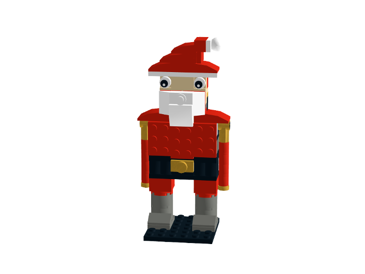 Santa from BrickLink Studio [BrickLink]