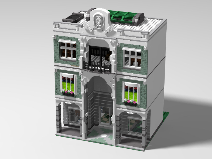 Cantonese Riding Building From Bricklink Studio [bricklink]