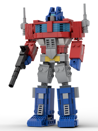 Optimus Prime from BrickLink Studio [BrickLink]