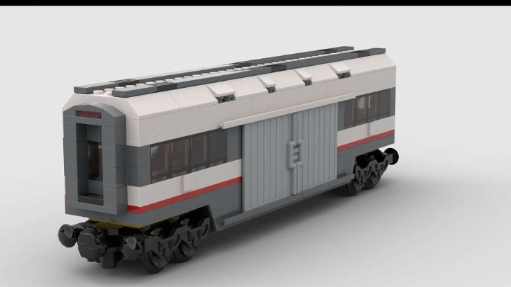 Lego City 60051 Passenger Train - Baggage Carriage from BrickLink ...