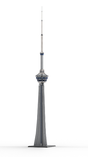 lego architecture cn tower