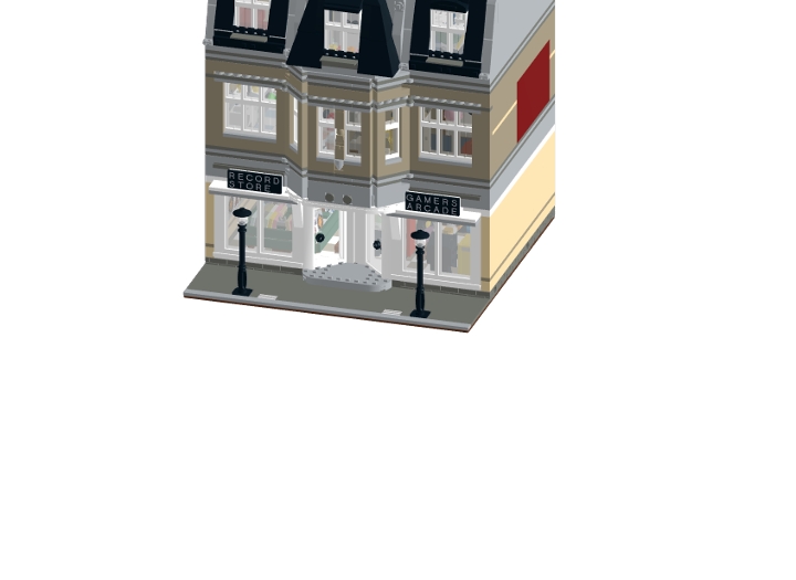 bricklink modular buildings