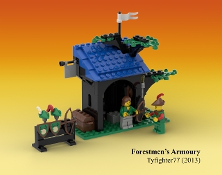 lego forestmen moc