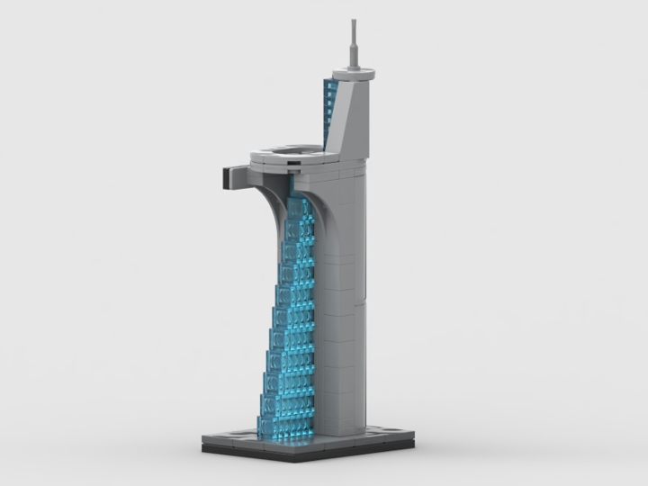 tony stark tower lego