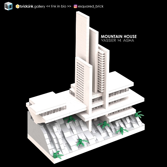 lego architecture sagrada familia