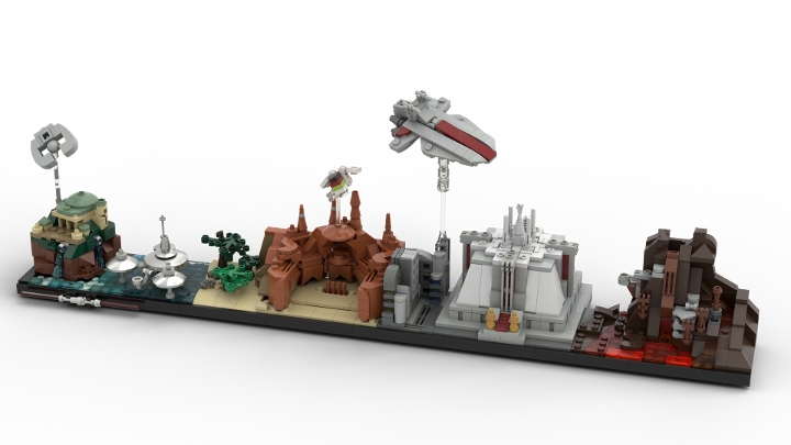 Star Wars PT Skyline from BrickLink Studio [BrickLink]