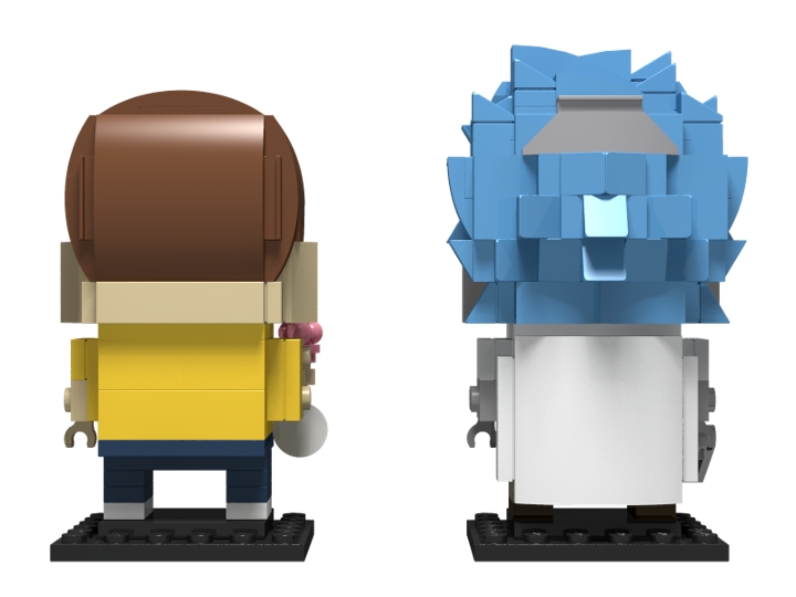 brickheadz rick and morty