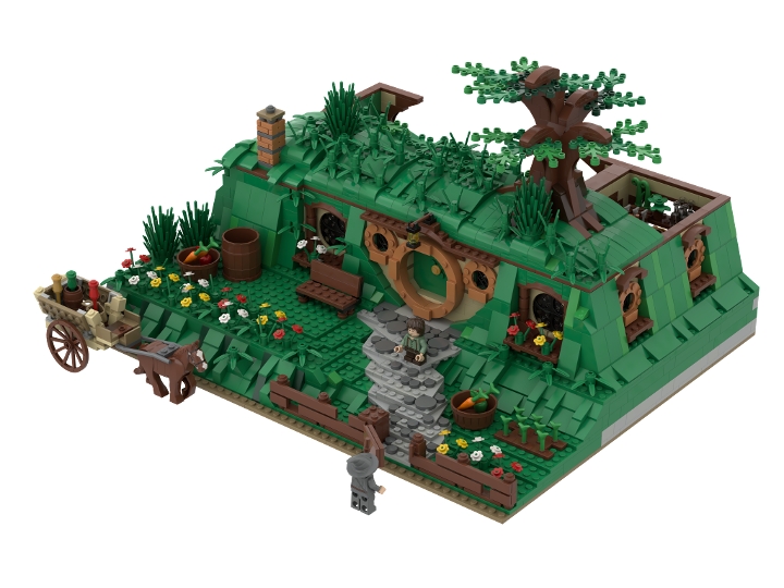 Bag End Gandalf arrives from BrickLink Studio [BrickLink]