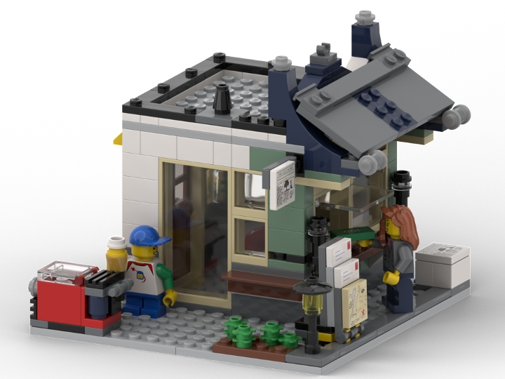 31036 Newsstand (quick build) from BrickLink Studio [BrickLink]