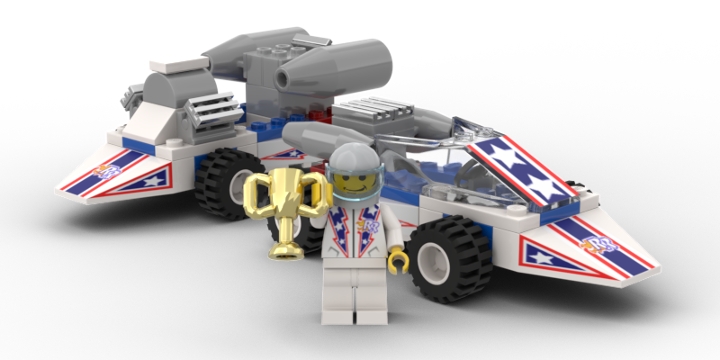 lego rocket racer minifigure