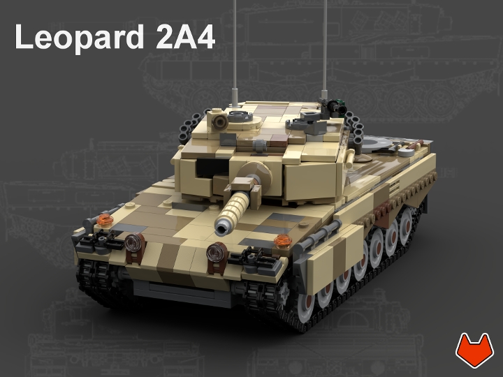 lego leopard tank