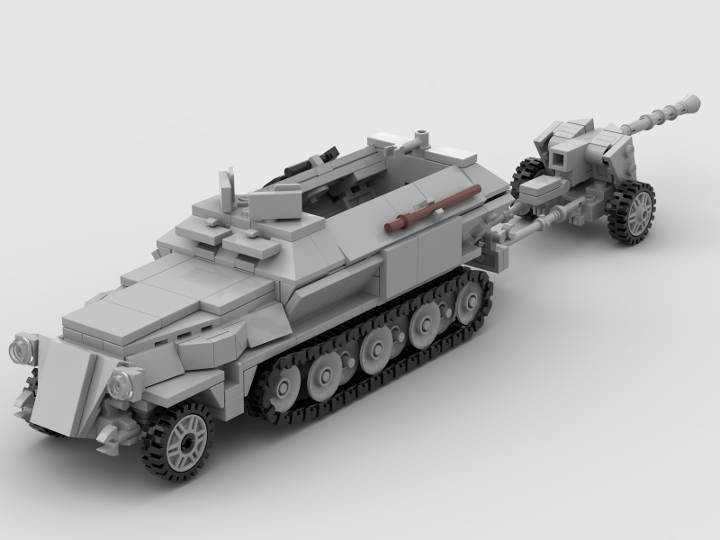 Sdkfz 251 V2 From Bricklink Studio