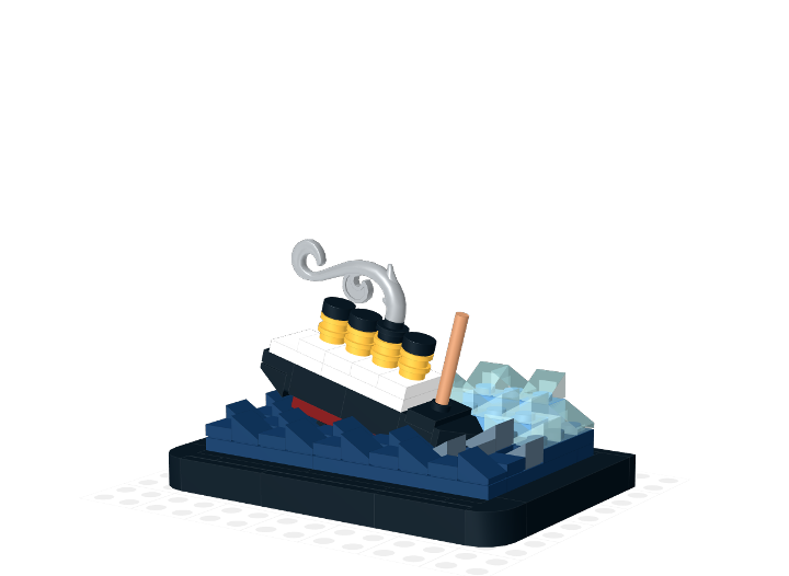 lego duplo titanic