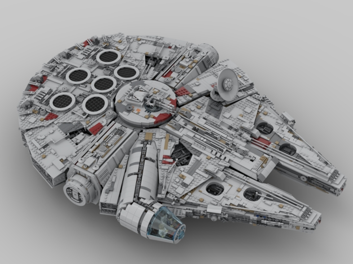 bricklink millennium falcon
