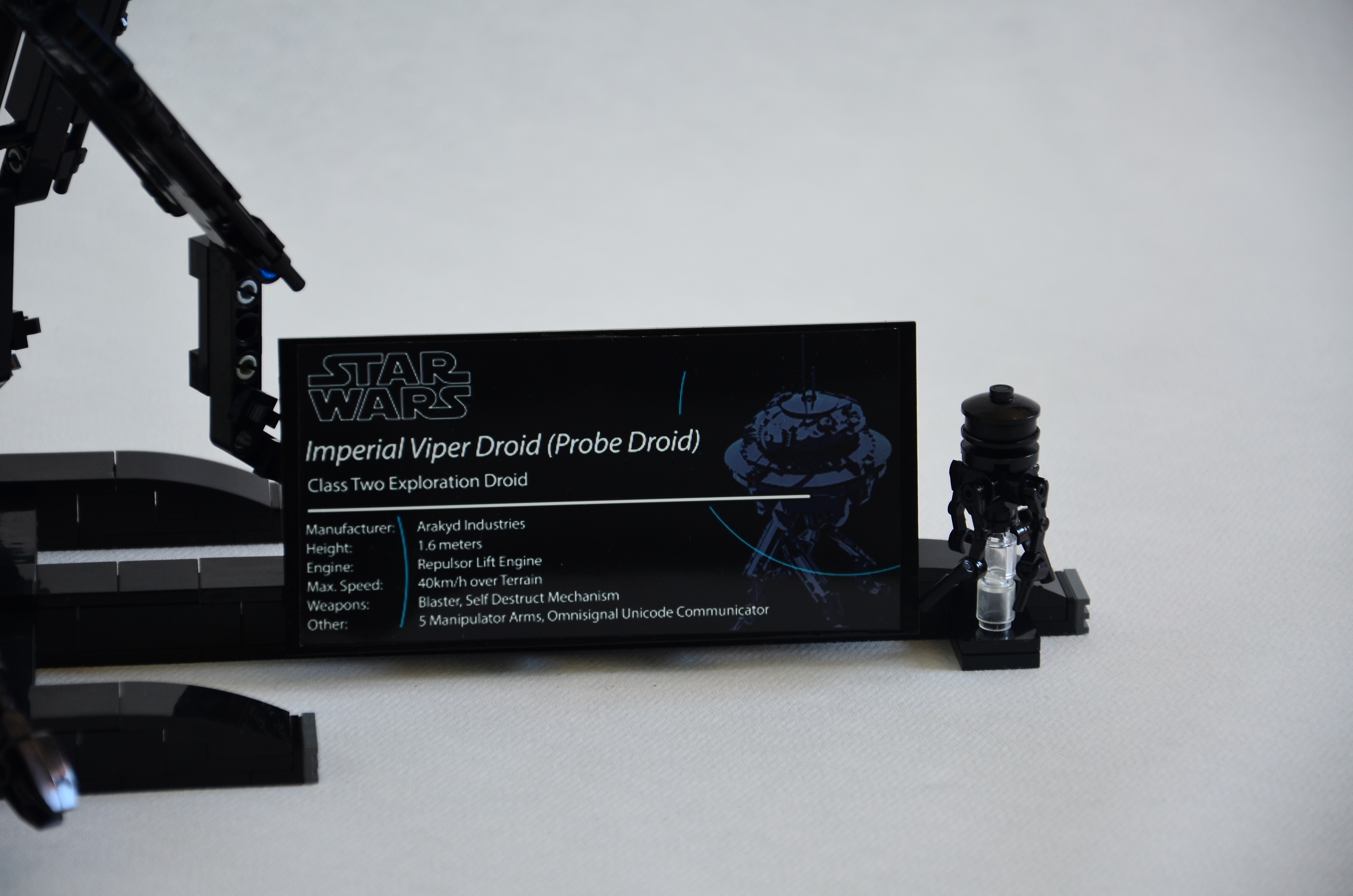 Imperial Probe Droid Ucs Scale From Bricklink Studio