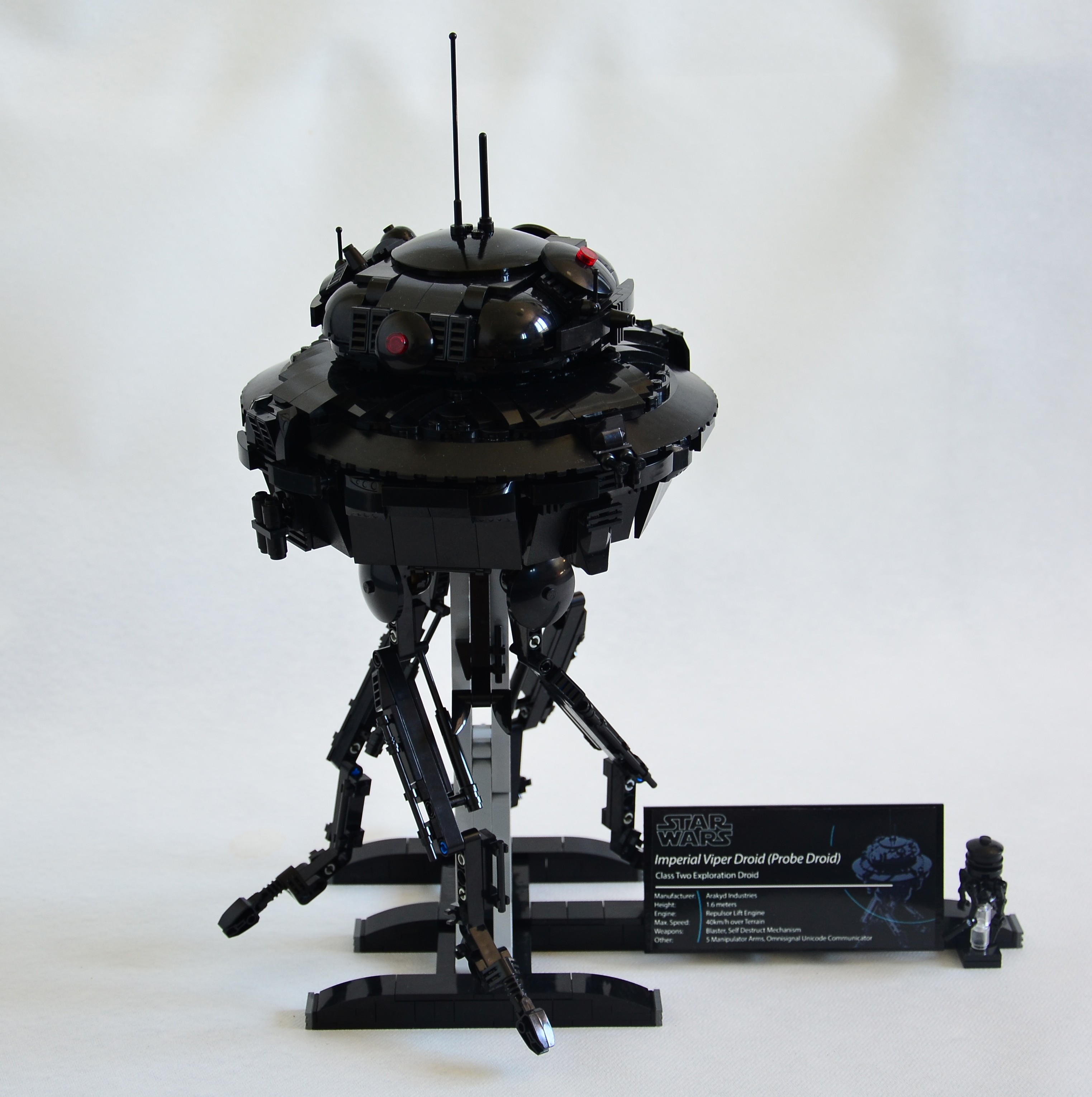 Imperial Probe Droid Ucs Scale From Bricklink Studio