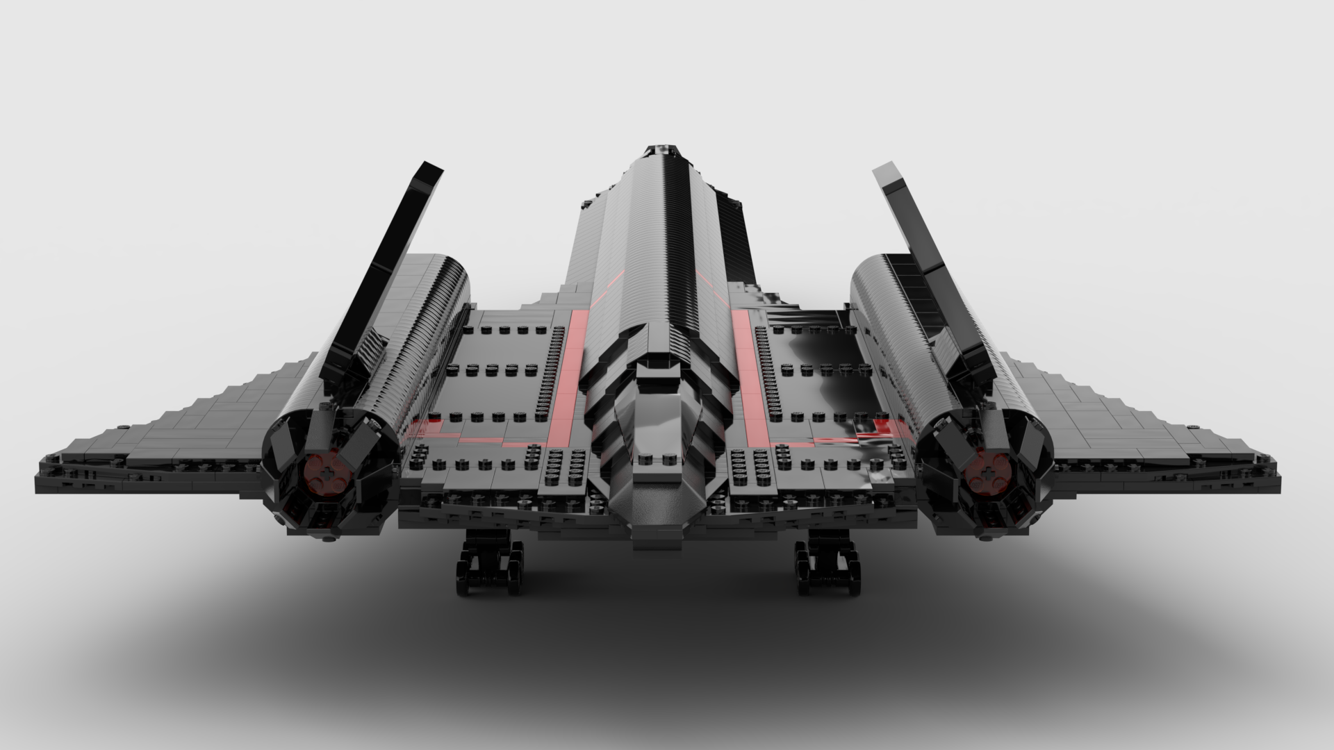 Lego Moc Sr 71 Blackbird By Heatproofnut Rebrickable Build With Lego