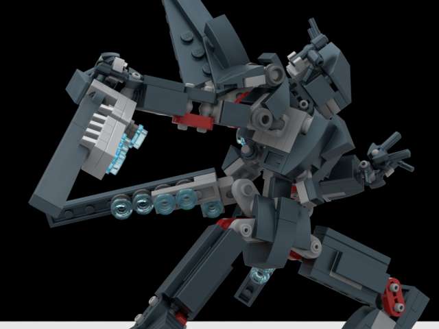 lego mech skeleton