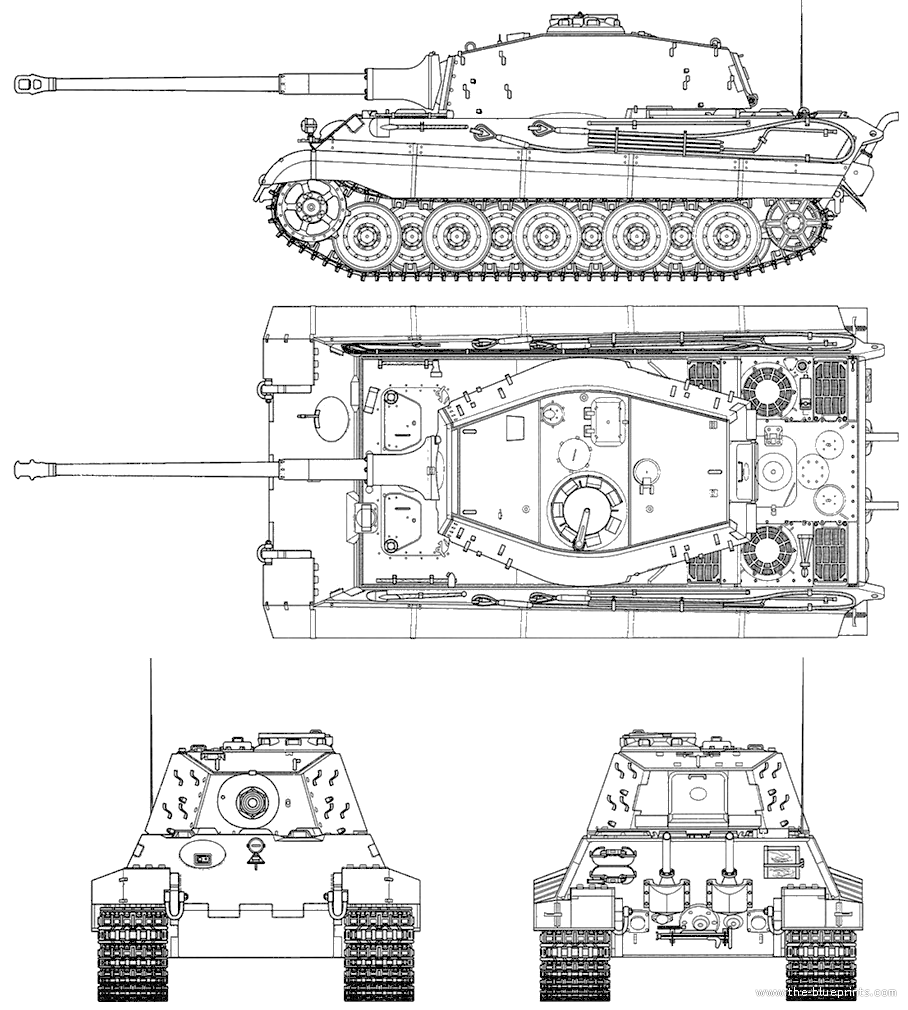 Чертеж tiger 2 h