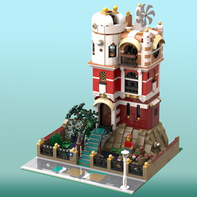 bricklink science tower